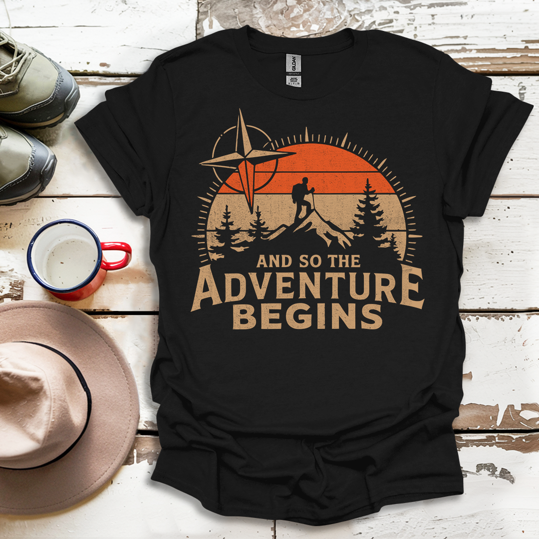 And So The  advunture begin V8 T-Shirt
