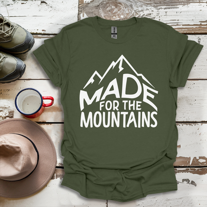 Hiking Outdoor Nature Made For The Mountains V4 T-Shirt
