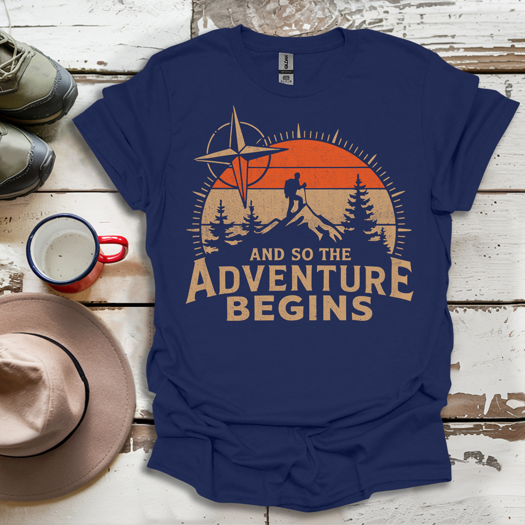 And So The  advunture begin V8 T-Shirt
