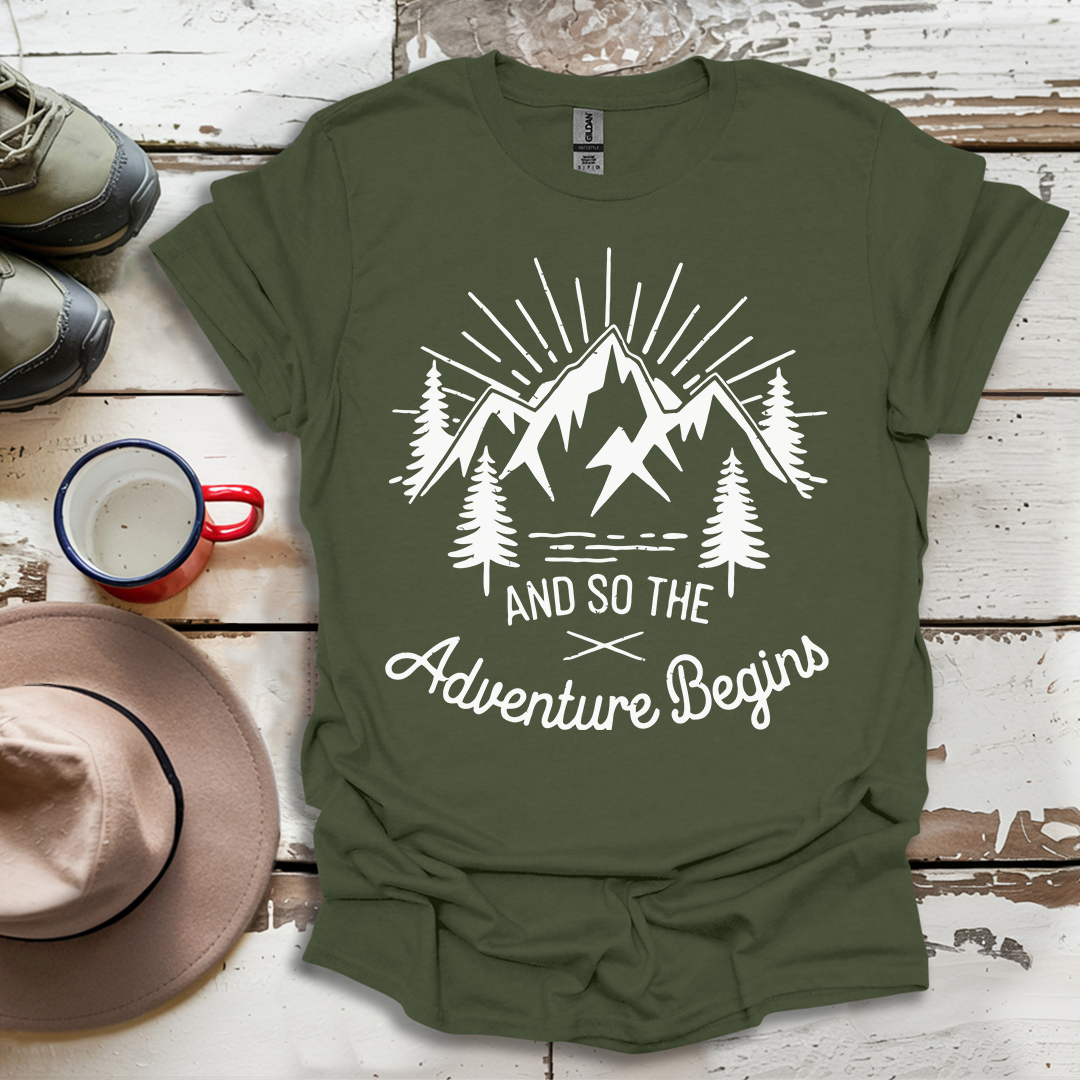 And So The  advunture begin V5 T-Shirt