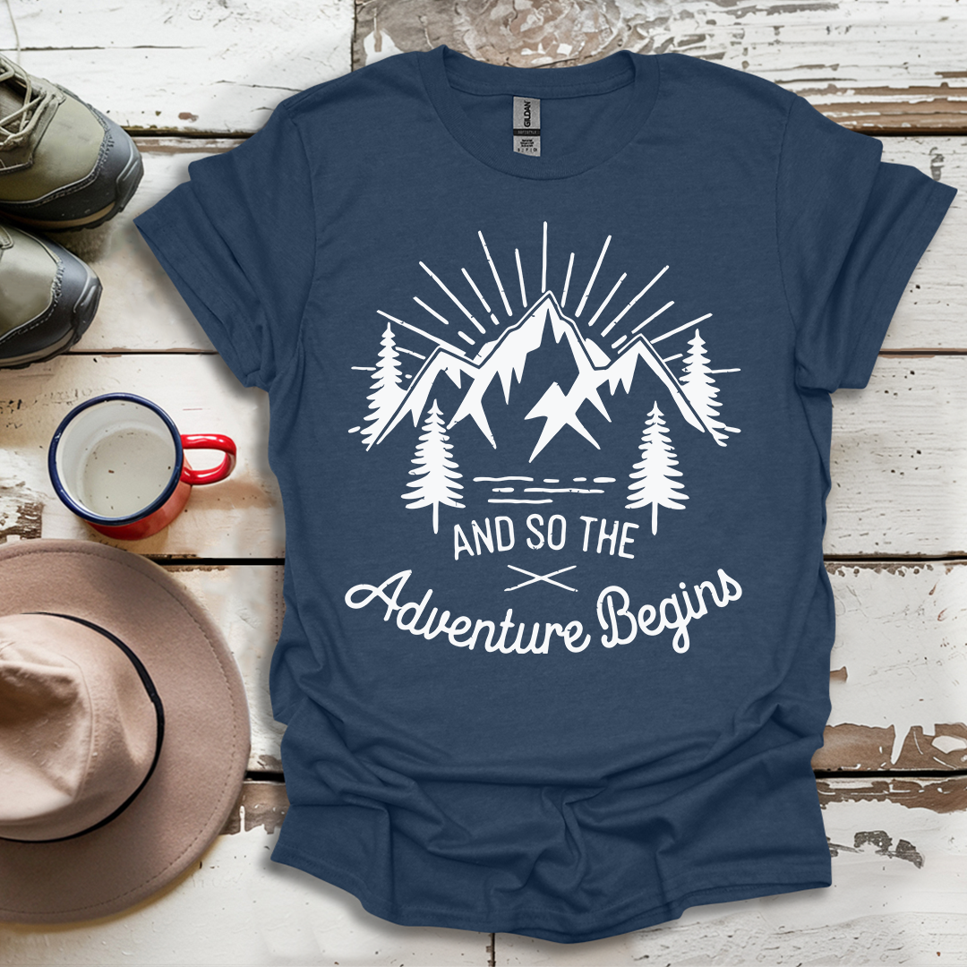 And So The  advunture begin V5 T-Shirt