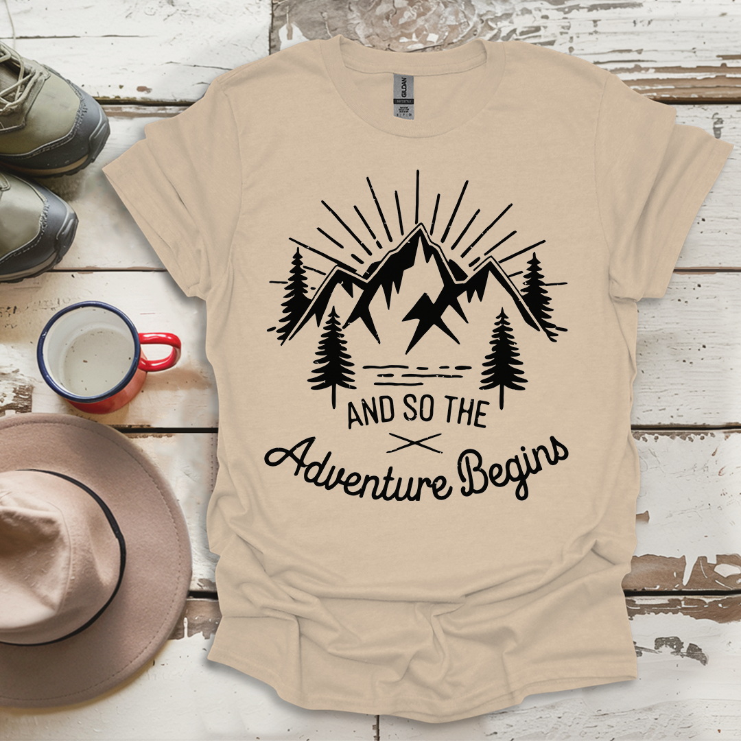 And So The  advunture begin V5 T-Shirt