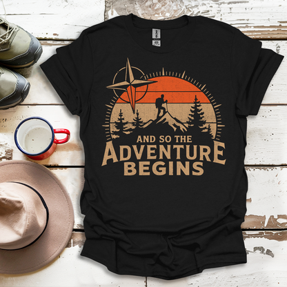 And So The  advunture begin V8 T-Shirt