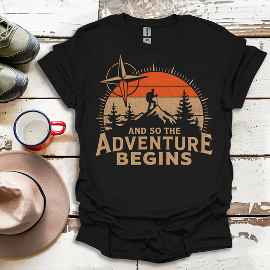 And So The  advunture begin V8 T-Shirt