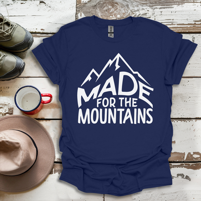 Hiking Outdoor Nature Made For The Mountains V4 T-Shirt