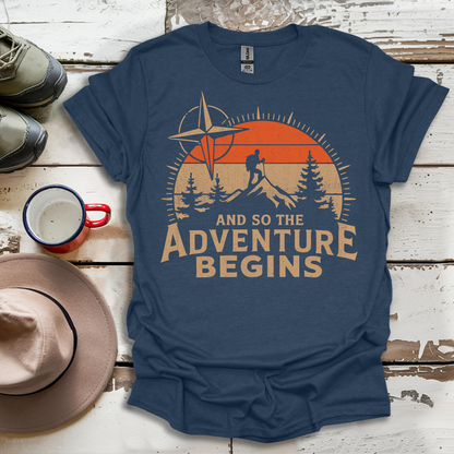 And So The  advunture begin V8 T-Shirt