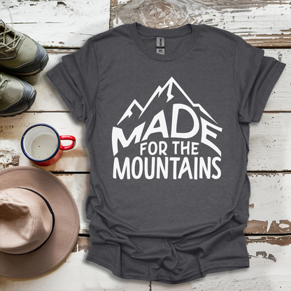 Hiking Outdoor Nature Made For The Mountains V4 T-Shirt