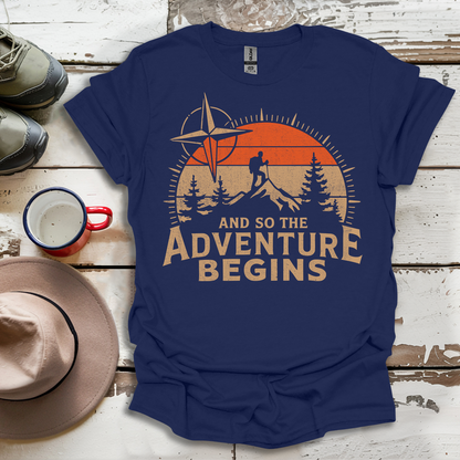 And So The  advunture begin V8 T-Shirt