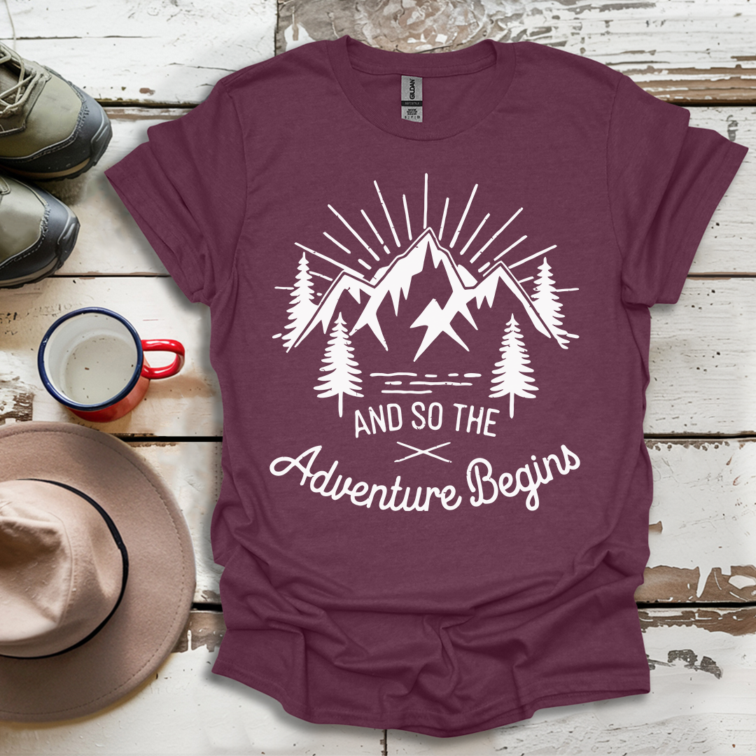 And So The  advunture begin V5 T-Shirt