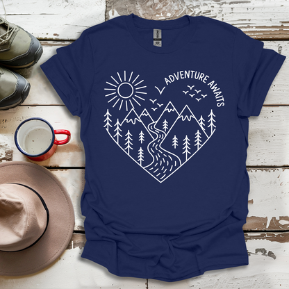 Adeventure Awaits outdoor V10 T-Shirt