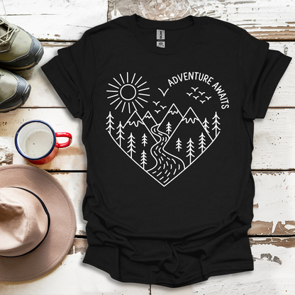 Adeventure Awaits outdoor V10 T-Shirt