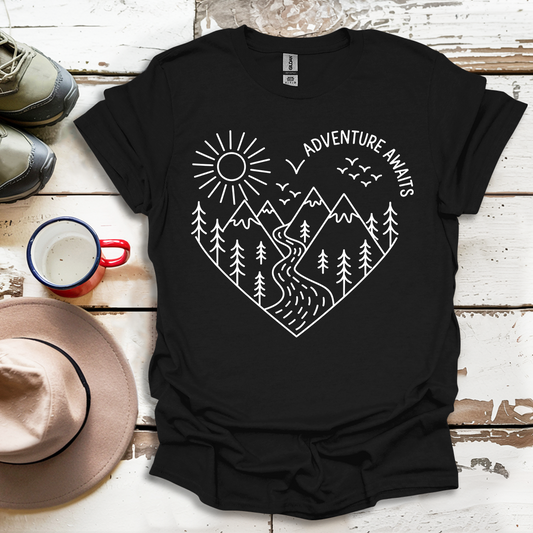 Adeventure Awaits outdoor V10 T-Shirt