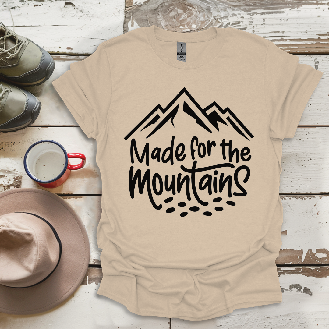 Hiking Outdoor Nature Made For The Mountains V8 T-Shirt