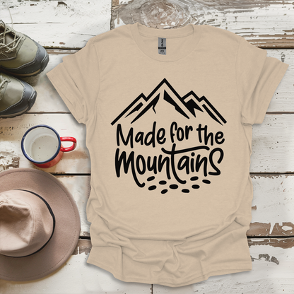 Hiking Outdoor Nature Made For The Mountains V8 T-Shirt
