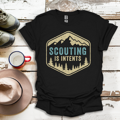Hiking Outdoor Nature  Scouting Is Intents V2 T-Shirt