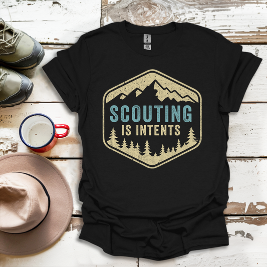 Hiking Outdoor Nature  Scouting Is Intents V2 T-Shirt