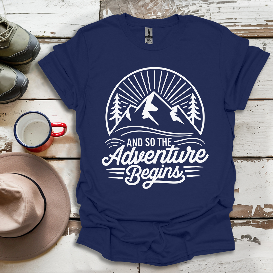 And So The  advunture begin V11 T-Shirt