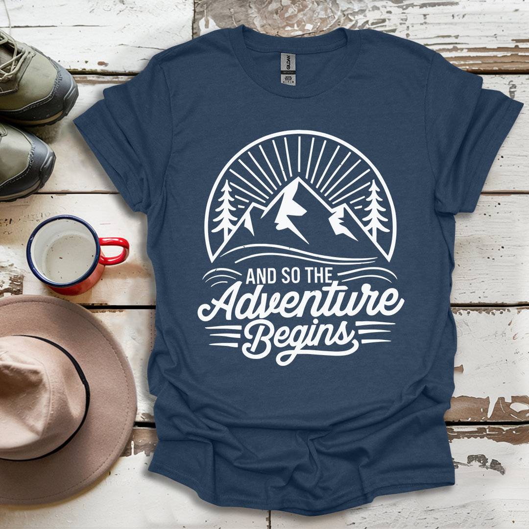 And So The  advunture begin V11 T-Shirt