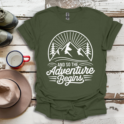 And So The  advunture begin V11 T-Shirt