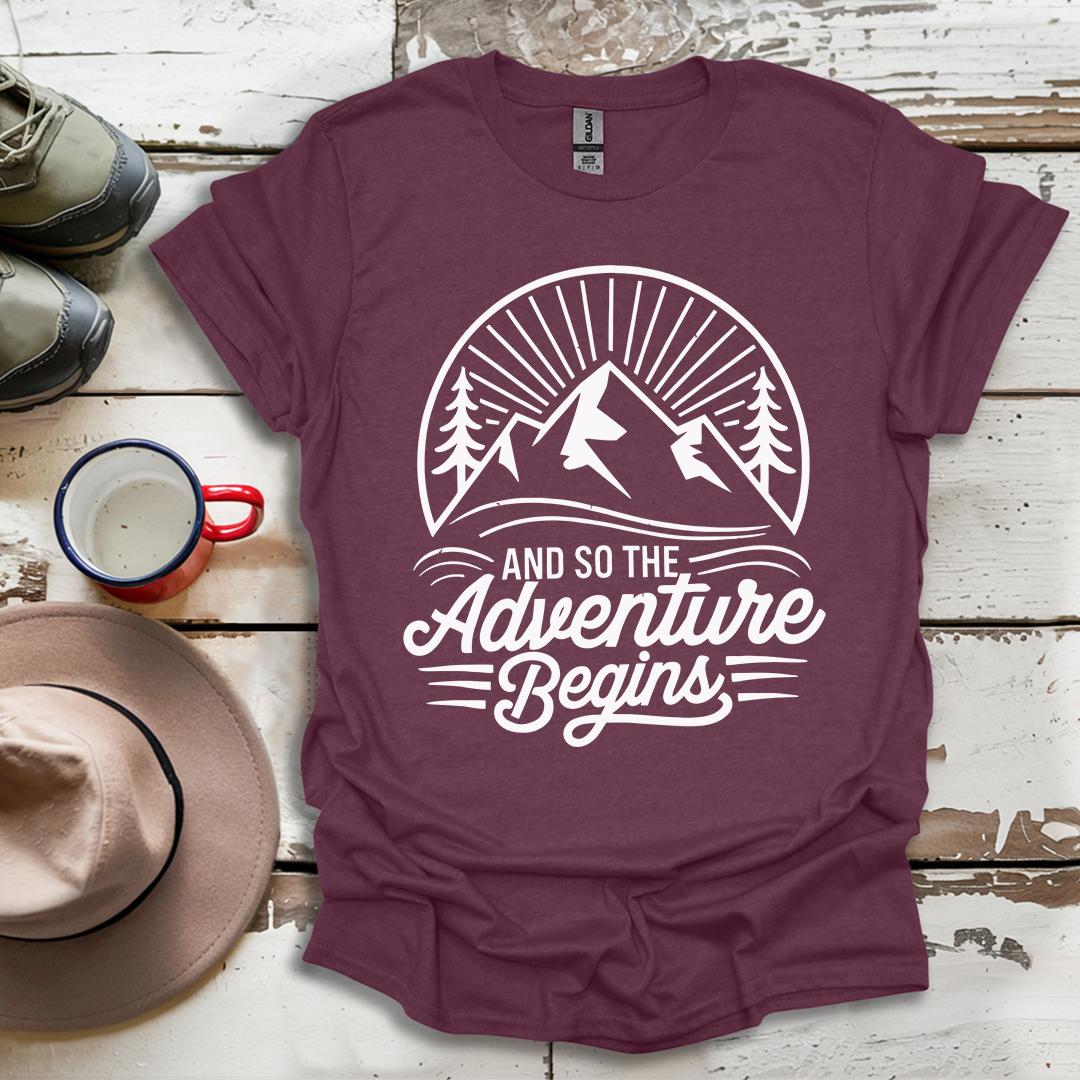 And So The  advunture begin V11 T-Shirt